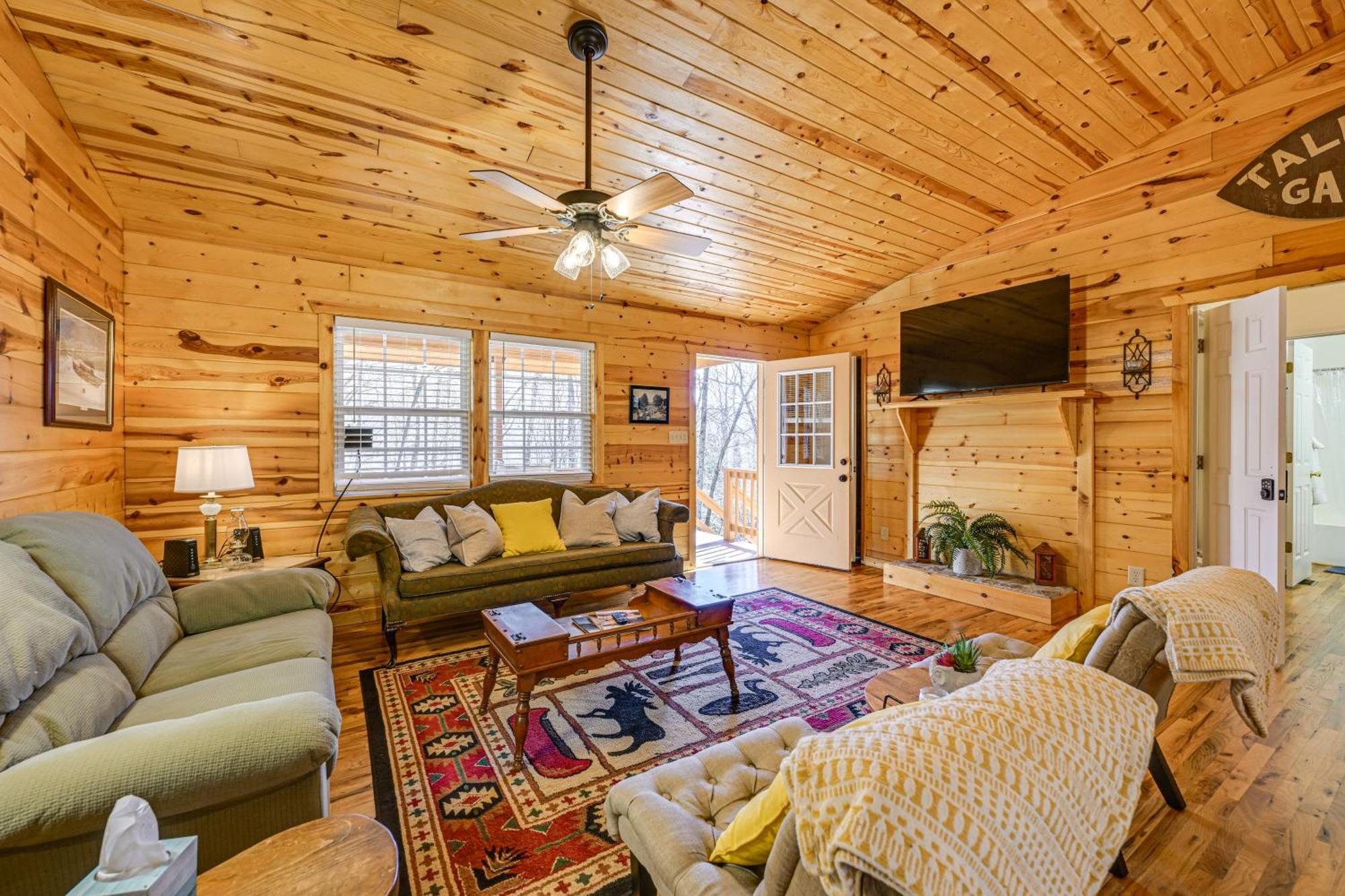 Pet-Friendly Mountain Cabin With Ramp Access! Clayton Exterior photo