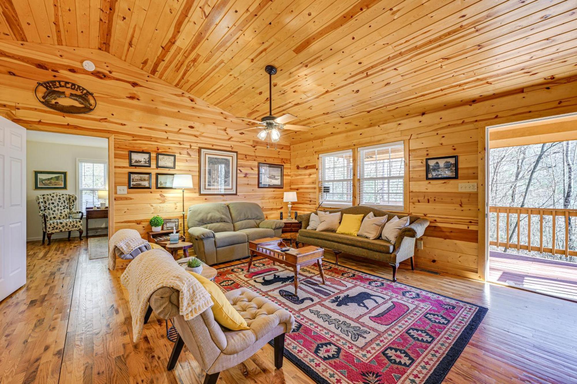 Pet-Friendly Mountain Cabin With Ramp Access! Clayton Exterior photo