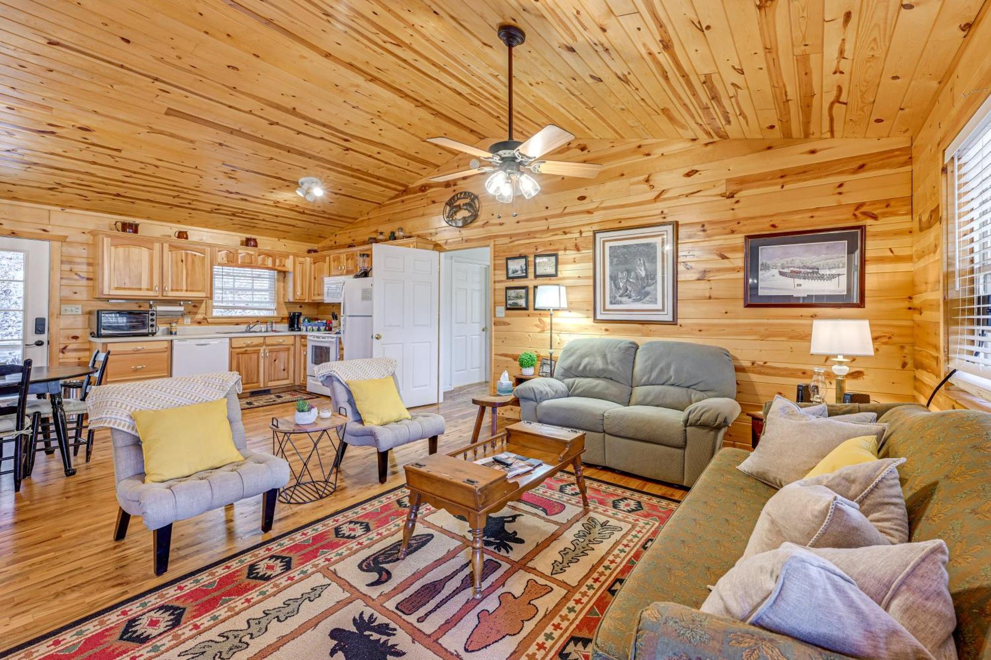 Pet-Friendly Mountain Cabin With Ramp Access! Clayton Exterior photo